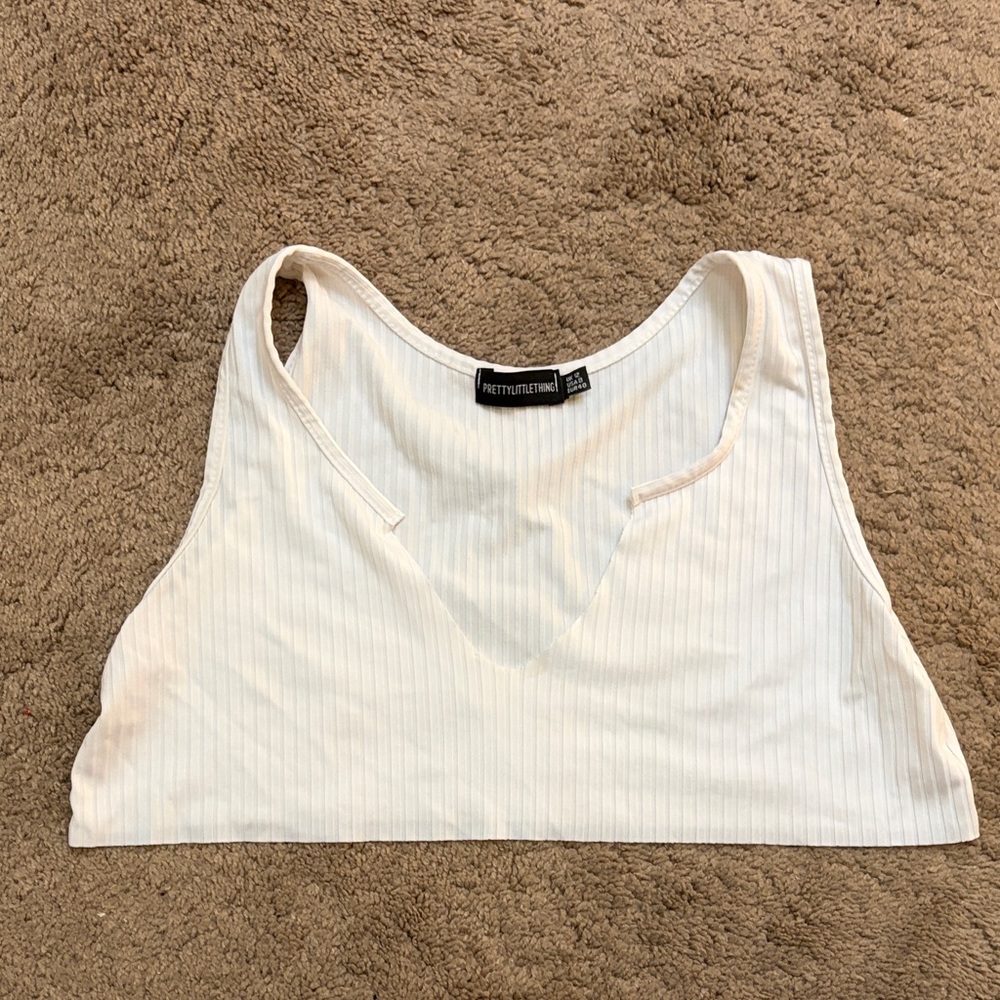 🥛 Ultra Cropped White Crop Top 🥛